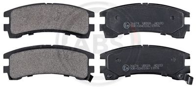Brake Pad Set, disc brake A.B.S. 36674