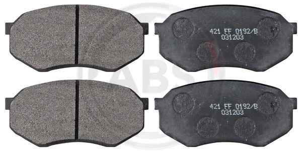 A.B.S. 36680 Brake Pad Set, disc brake