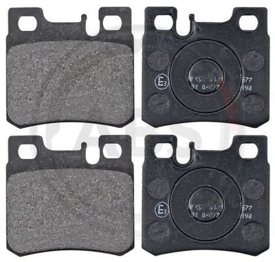 Brake Pad Set, disc brake A.B.S. 36687