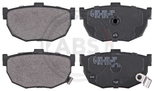 A.B.S. 36692 Brake Pad Set, disc brake