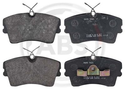 Brake Pad Set, disc brake A.B.S. 36695
