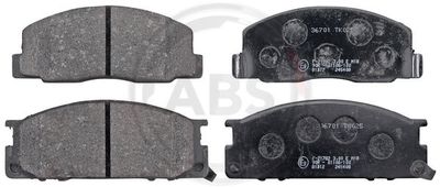 Brake Pad Set, disc brake A.B.S. 36701