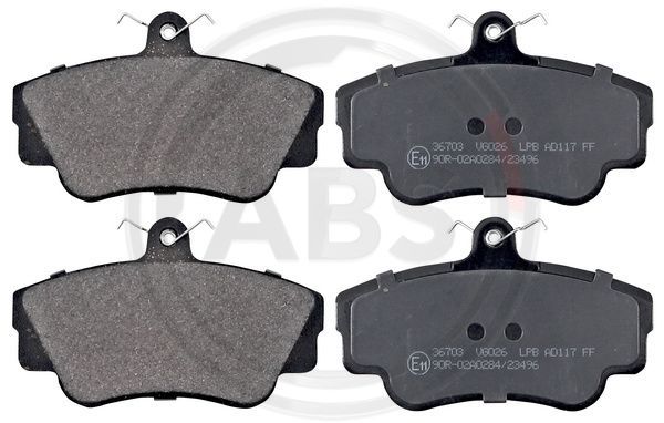 A.B.S. 36703 Brake Pad Set, disc brake