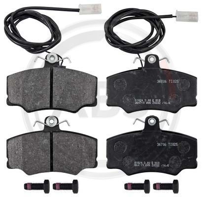 A.B.S. 36706 Brake Pad Set, disc brake