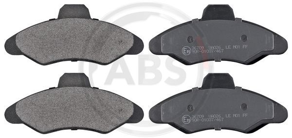 A.B.S. 36709 Brake Pad Set, disc brake