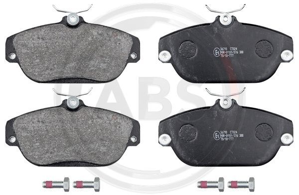 A.B.S. 36710 Brake Pad Set, disc brake