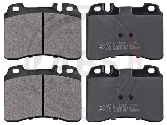 A.B.S. 36716 Brake Pad Set, disc brake