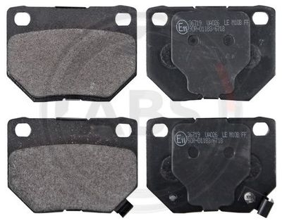 Brake Pad Set, disc brake A.B.S. 36719