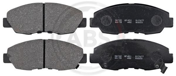 A.B.S. 36722 Brake Pad Set, disc brake