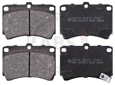 Brake Pad Set, disc brake A.B.S. 36726