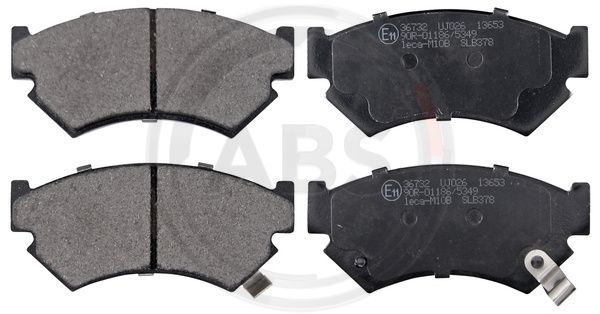A.B.S. 36732 Brake Pad Set, disc brake