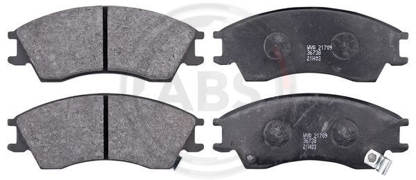 A.B.S. 36738 Brake Pad Set, disc brake