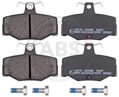Brake Pad Set, disc brake A.B.S. 36741