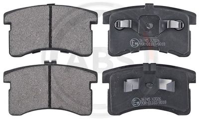 Brake Pad Set, disc brake A.B.S. 36745