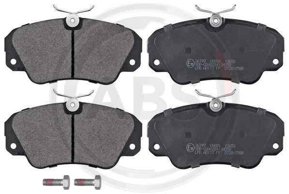 A.B.S. 36749 Brake Pad Set, disc brake