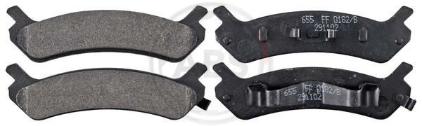 A.B.S. 36754 Brake Pad Set, disc brake
