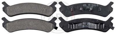 Brake Pad Set, disc brake A.B.S. 36754