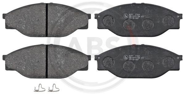 A.B.S. 36761 Brake Pad Set, disc brake