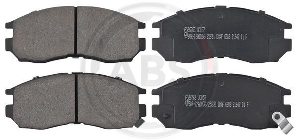 A.B.S. 36763 Brake Pad Set, disc brake