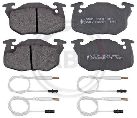 A.B.S. 36766 Brake Pad Set, disc brake