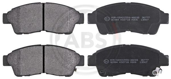 A.B.S. 36777 Brake Pad Set, disc brake