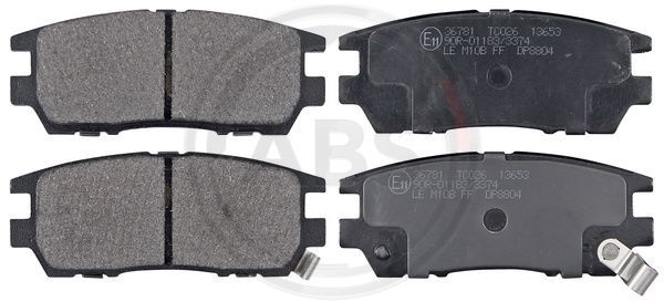A.B.S. 36781 Brake Pad Set, disc brake