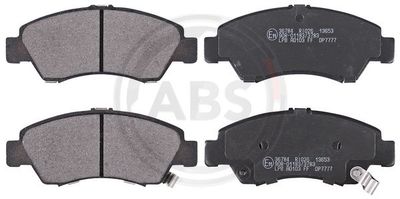 Brake Pad Set, disc brake A.B.S. 36784