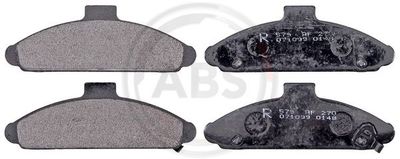Brake Pad Set, disc brake A.B.S. 36792