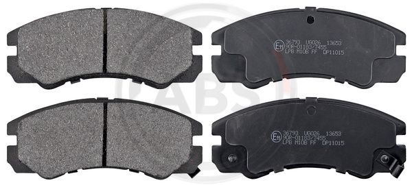 A.B.S. 36793 Brake Pad Set, disc brake