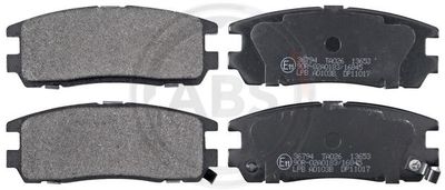 Brake Pad Set, disc brake A.B.S. 36794