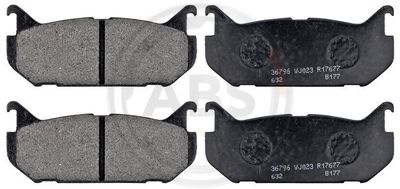 Brake Pad Set, disc brake A.B.S. 36796