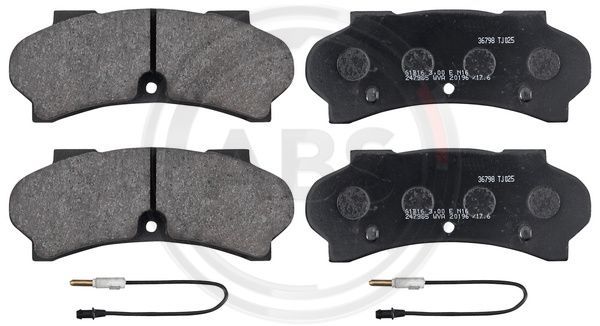 A.B.S. 36798 Brake Pad Set, disc brake