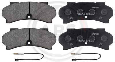 Brake Pad Set, disc brake A.B.S. 36798