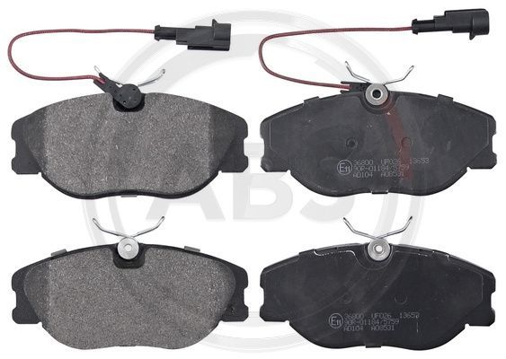 A.B.S. 36800 Brake Pad Set, disc brake