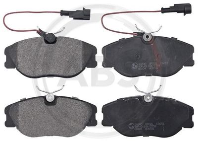 Brake Pad Set, disc brake A.B.S. 36800