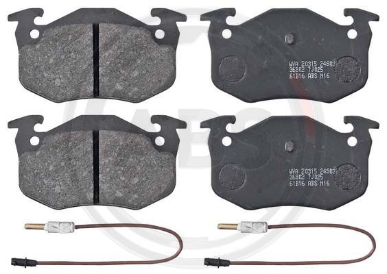 A.B.S. 36802 Brake Pad Set, disc brake