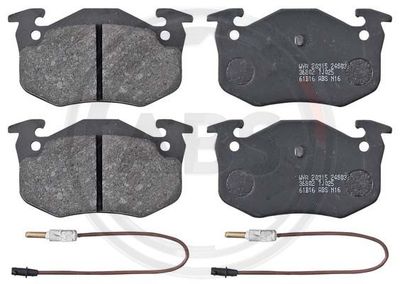 Brake Pad Set, disc brake A.B.S. 36802
