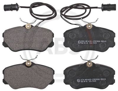 Brake Pad Set, disc brake A.B.S. 36806