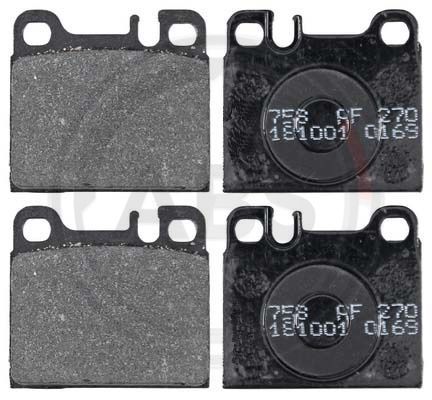 A.B.S. 36810 Brake Pad Set, disc brake