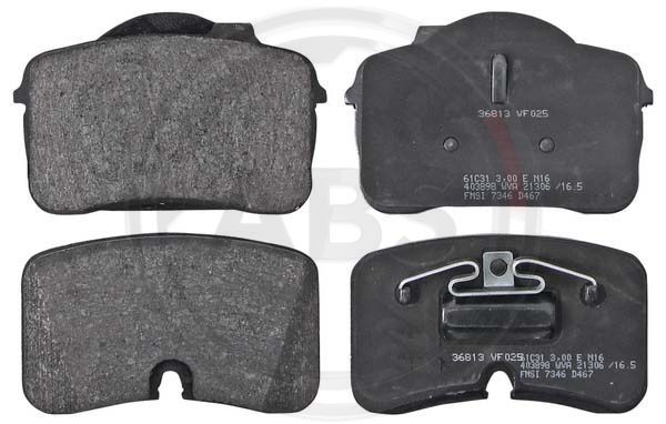 A.B.S. 36813 Brake Pad Set, disc brake