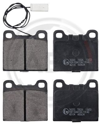A.B.S. 36820 Brake Pad Set, disc brake