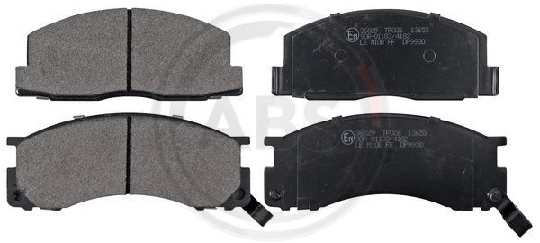 A.B.S. 36829 Brake Pad Set, disc brake