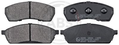 Brake Pad Set, disc brake A.B.S. 36830