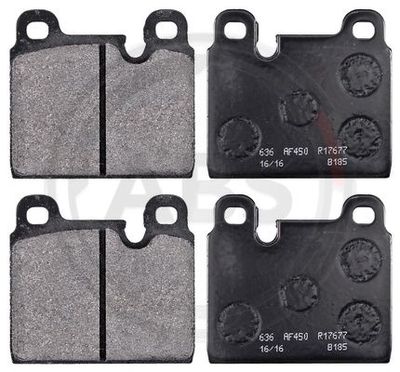 Brake Pad Set, disc brake A.B.S. 36833
