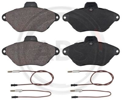 Brake Pad Set, disc brake A.B.S. 36837