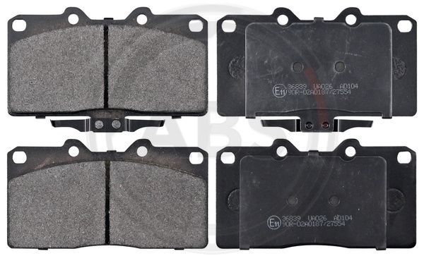 A.B.S. 36839 Brake Pad Set, disc brake