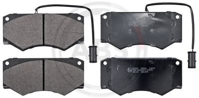 Brake Pad Set, disc brake A.B.S. 36842