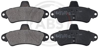 Brake Pad Set, disc brake A.B.S. 36844