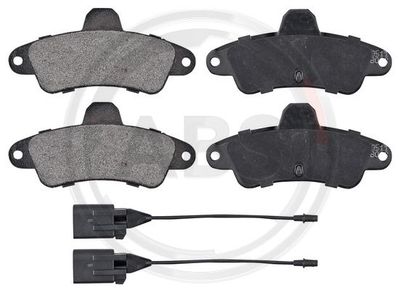 Brake Pad Set, disc brake A.B.S. 36845
