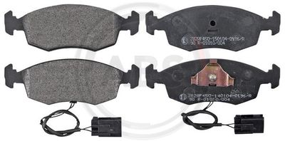 Brake Pad Set, disc brake A.B.S. 36846